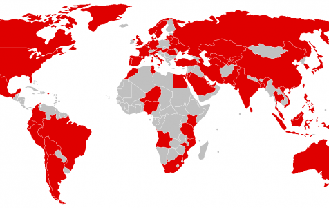 Countries impacted by WannaCry Virus