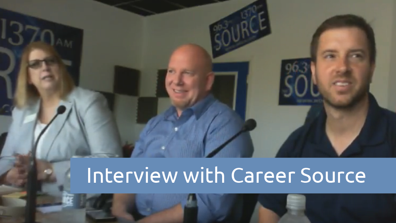 Interview with Career Source, Steve Condit, Nate Breitbach, Ocala Florida, Gainesville Florida Careers