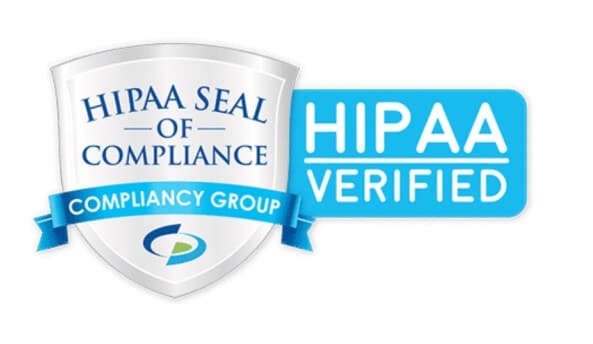 Seal that shows HIPAA IT compliance