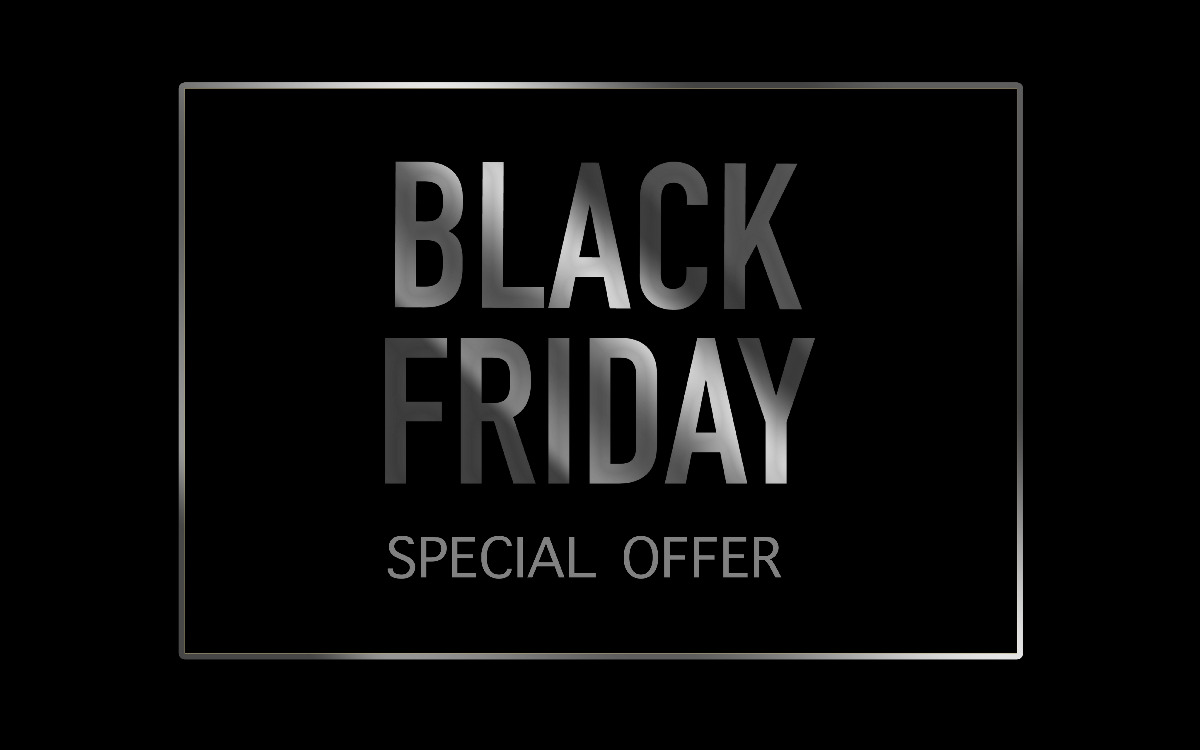 Image with the words Black Friday and Special Offer on it.