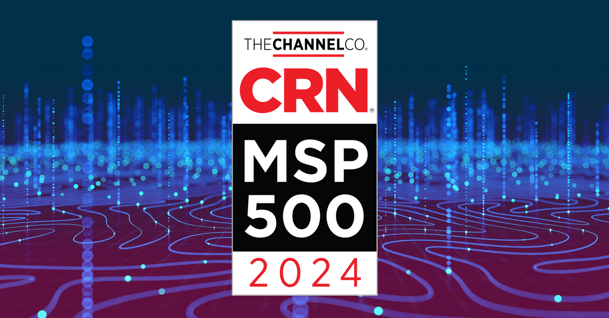 Image showing CRN MSP 500 2024 Logo.